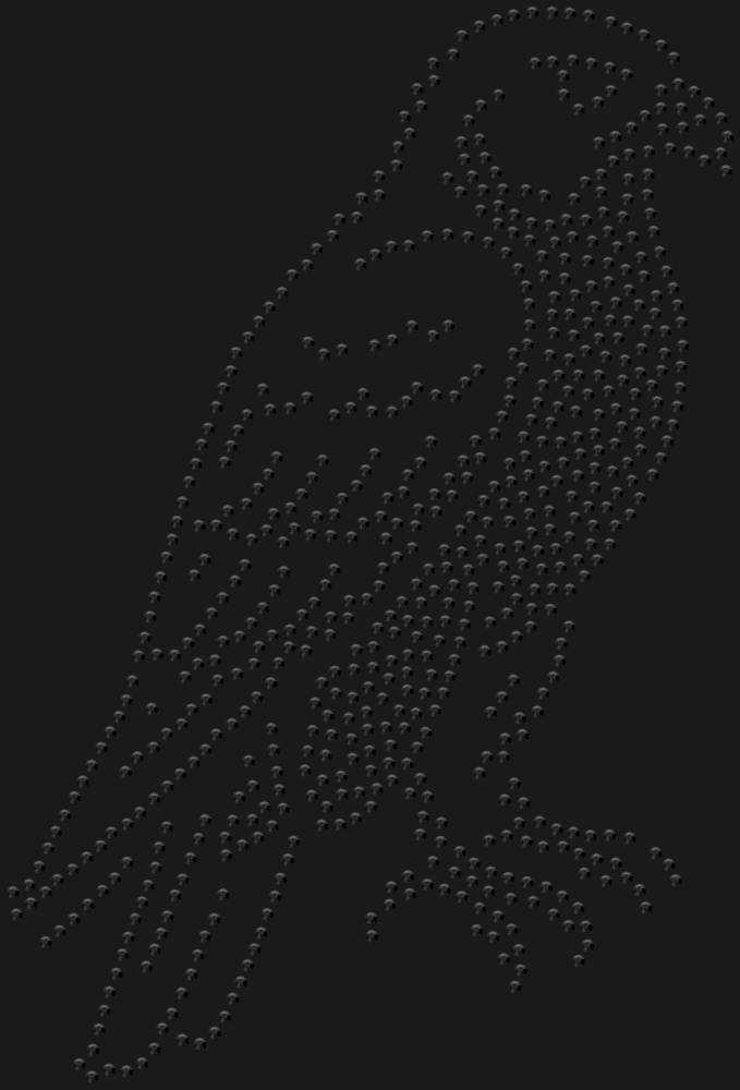 Трафарет Сокол — RHT_FALCON1_SS10_JET_BLACK