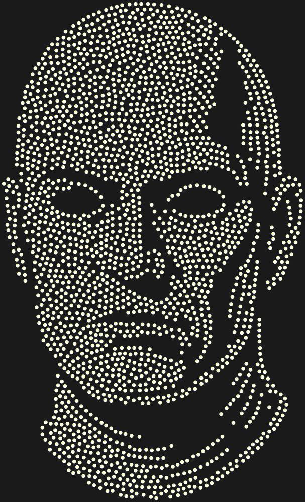 Трафарет Маска Фантомаса — RHT_FANTOMAS1_SS10_CRYSTAL_AB