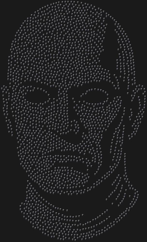 Трафарет Маска Фантомаса — RHT_FANTOMAS1_SS10_JET_BLACK