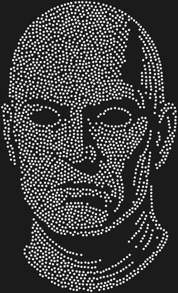Трафарет Маска Фантомаса — RHT_FANTOMAS1_SS12_CRYSTAL_CLEAR
