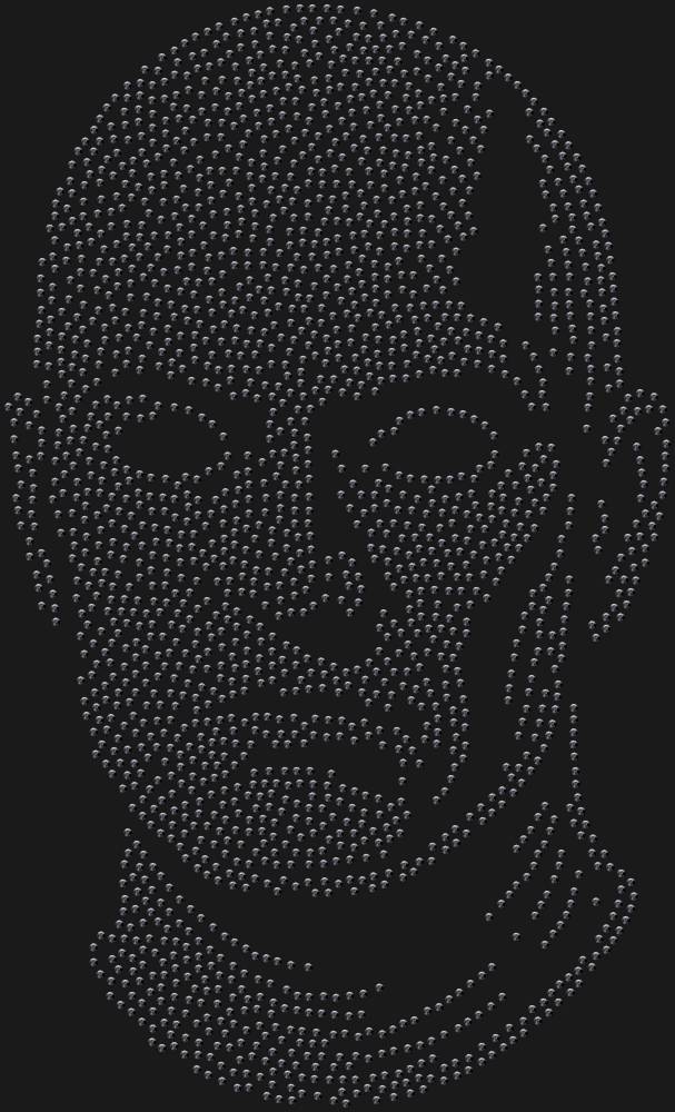 Трафарет Маска Фантомаса — RHT_FANTOMAS1_SS16_JET_BLACK