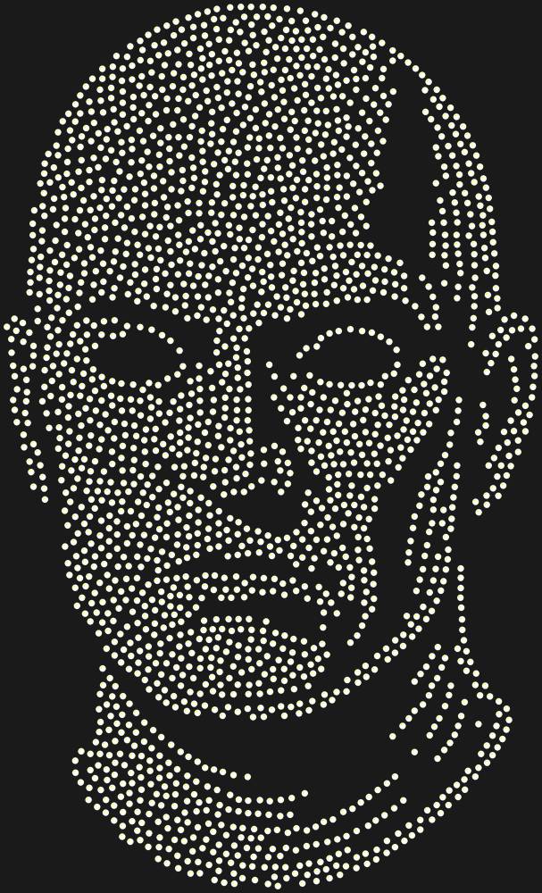 Трафарет Маска Фантомаса — RHT_FANTOMAS1_SS6_CRYSTAL_AB