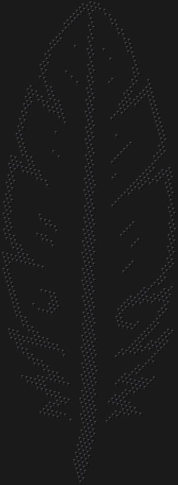 Трафарет Перо — RHT_FEATHER1_SS10_JET_BLACK