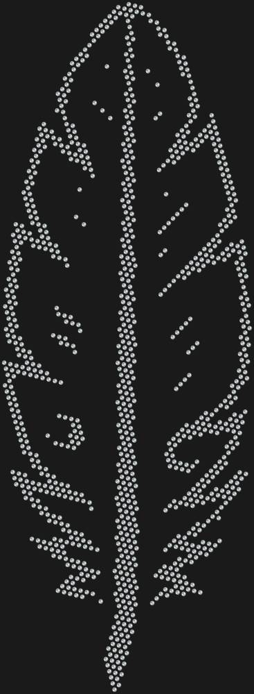 Трафарет Перо — RHT_FEATHER1_SS12_CRYSTAL_CLEAR