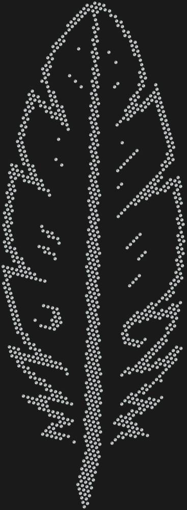 Трафарет Перо — RHT_FEATHER1_SS16_CRYSTAL_CLEAR