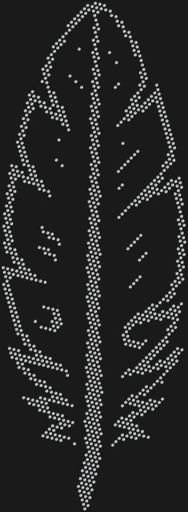 Трафарет Перо — RHT_FEATHER1_SS6_CRYSTAL_CLEAR