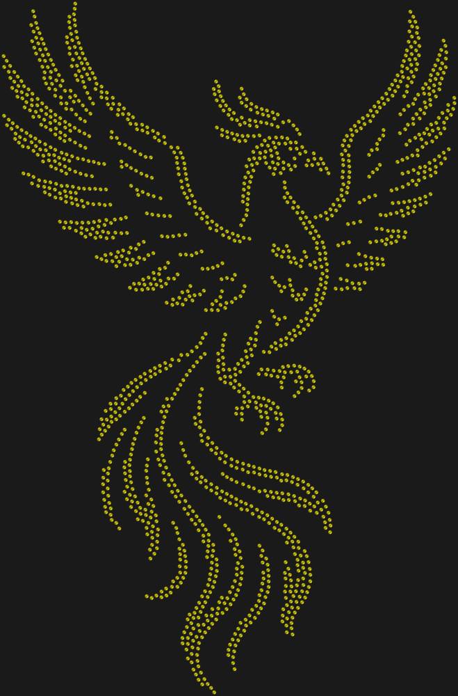 Трафарет Птица феникс — RHT_FENIX1_SS10_CITRINE