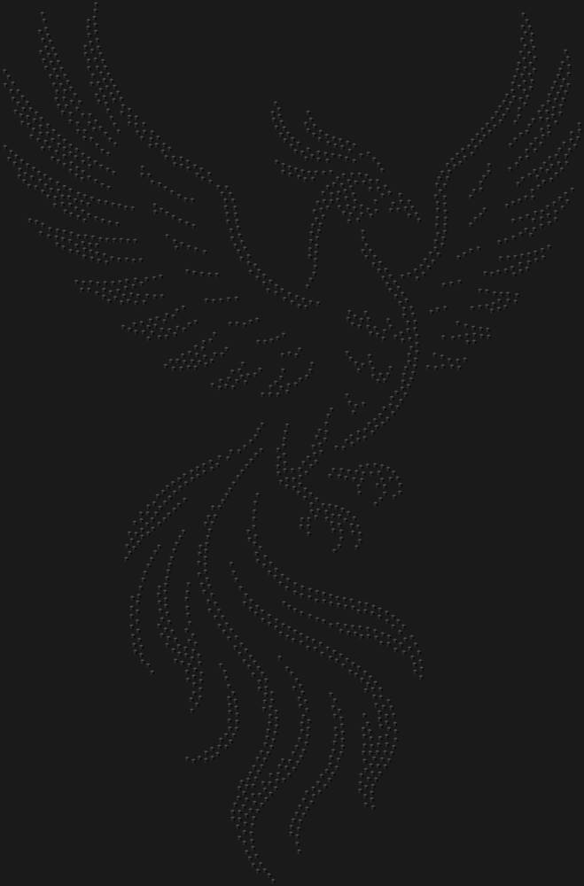 Трафарет Птица феникс — RHT_FENIX1_SS10_JET_BLACK