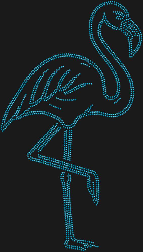 Трафарет Фламинго — RHT_FLAMINGO1_SS10_AQUAMARINE