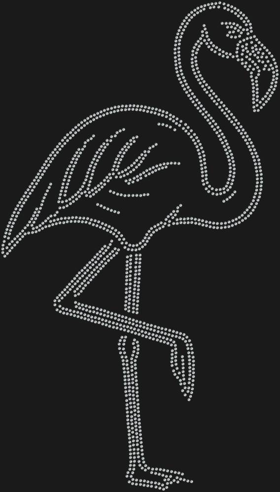 Трафарет Фламинго — RHT_FLAMINGO1_SS16_CRYSTAL_CLEAR