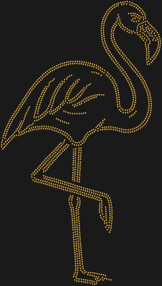 Трафарет Фламинго — RHT_FLAMINGO1_SS16_GOLD