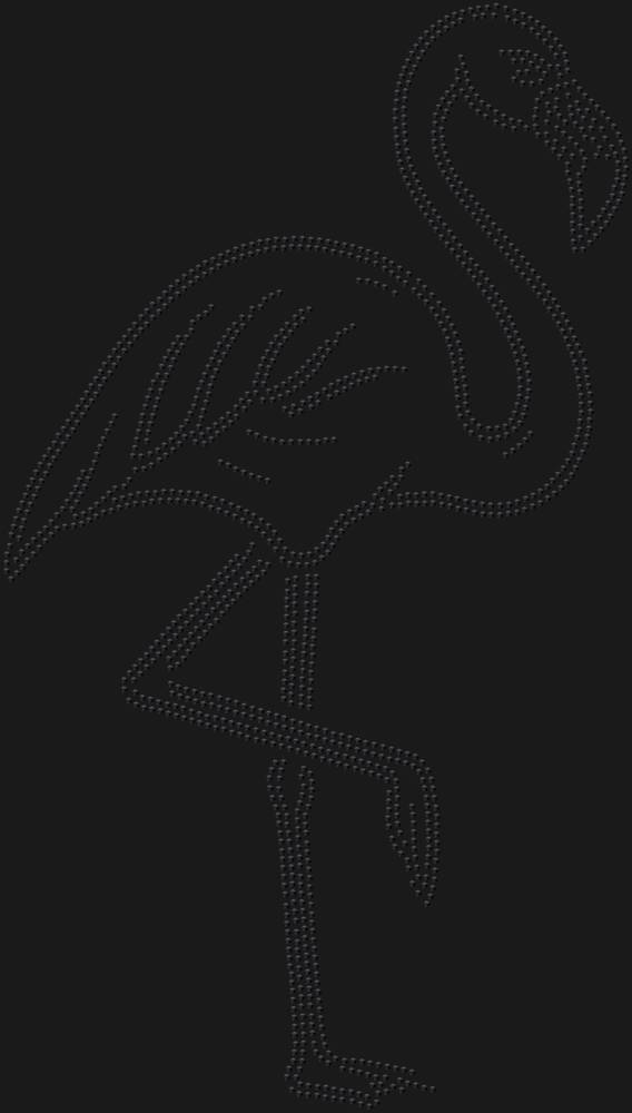 Трафарет Фламинго — RHT_FLAMINGO1_SS16_JET_BLACK