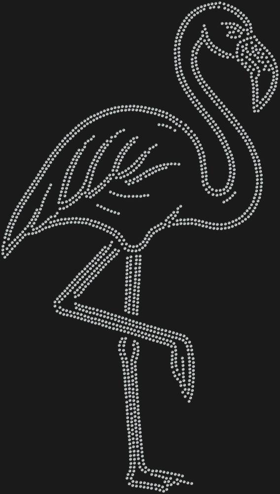 Трафарет Фламинго — RHT_FLAMINGO1_SS20_CRYSTAL_CLEAR