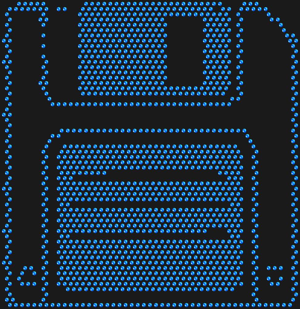 Трафарет Дискета — RHT_FLOPPY1_SS16_SAPPHIRE