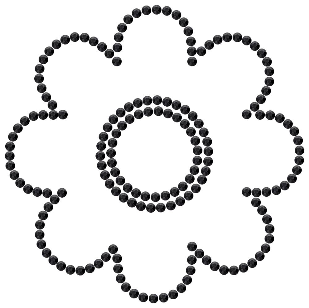 Трафарет Цветок — RHT_FLOWER1_SS10_JET_BLACK