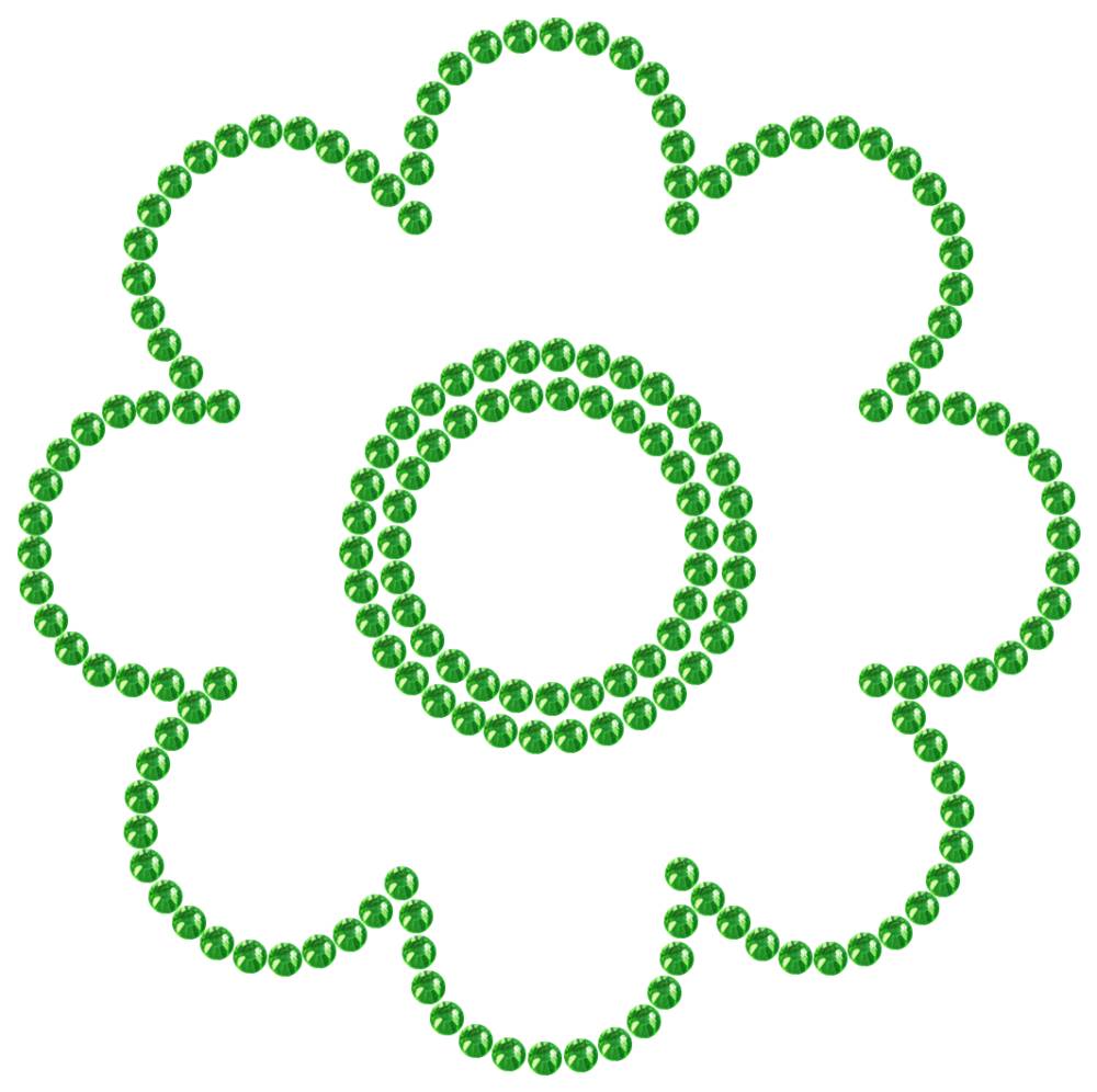 Трафарет Цветок — RHT_FLOWER1_SS10_LT_PERIDOT