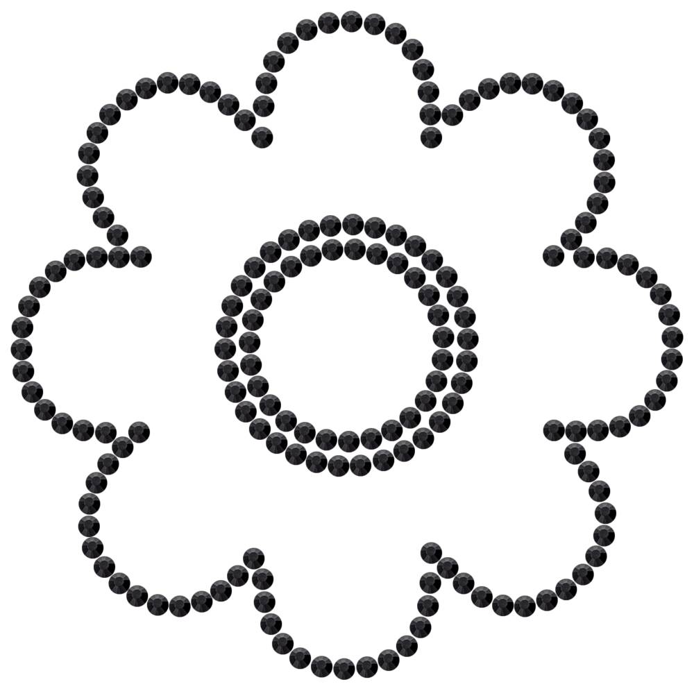 Трафарет Цветок — RHT_FLOWER1_SS16_JET_BLACK