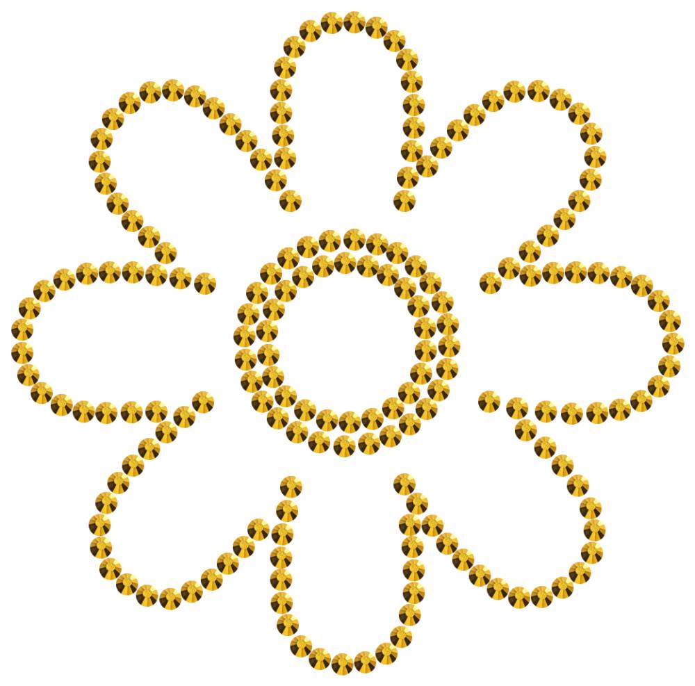 Трафарет Ромашка — RHT_FLOWER2_SS10_GOLD