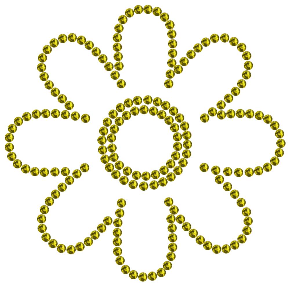 Трафарет Ромашка — RHT_FLOWER2_SS10_OLIVE