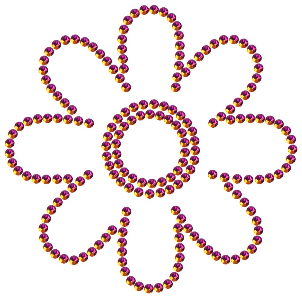 Трафарет Ромашка — RHT_FLOWER2_SS10_RAINBOW