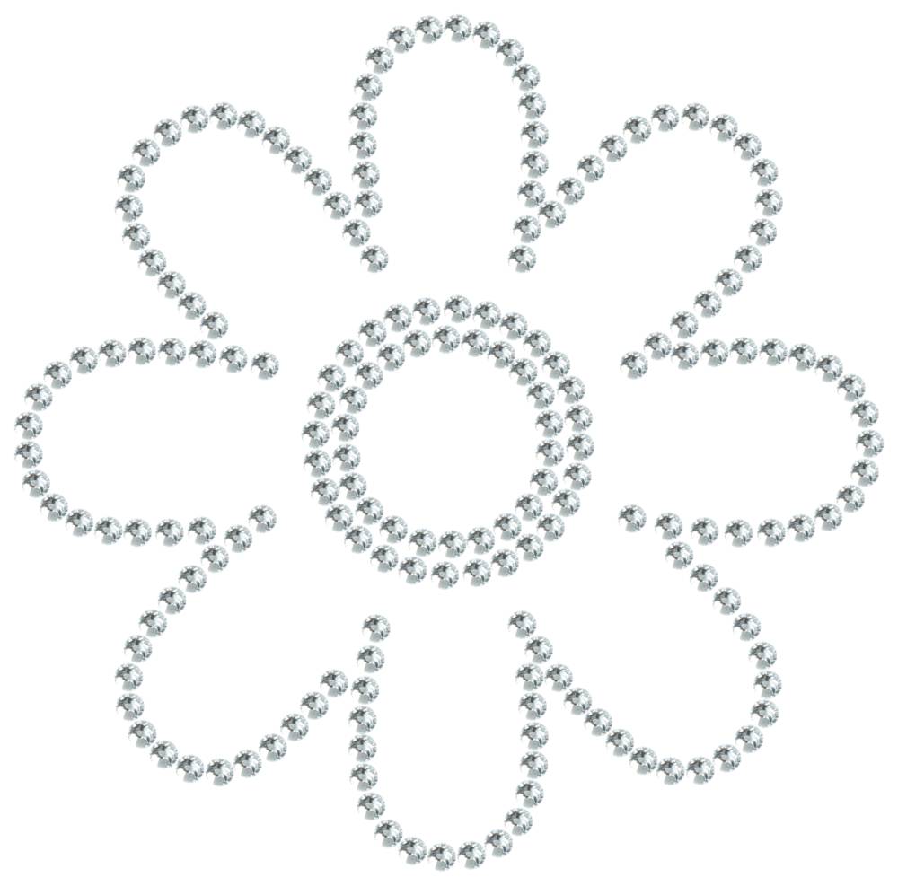 Трафарет Ромашка — RHT_FLOWER2_SS16_CRYSTAL_CLEAR