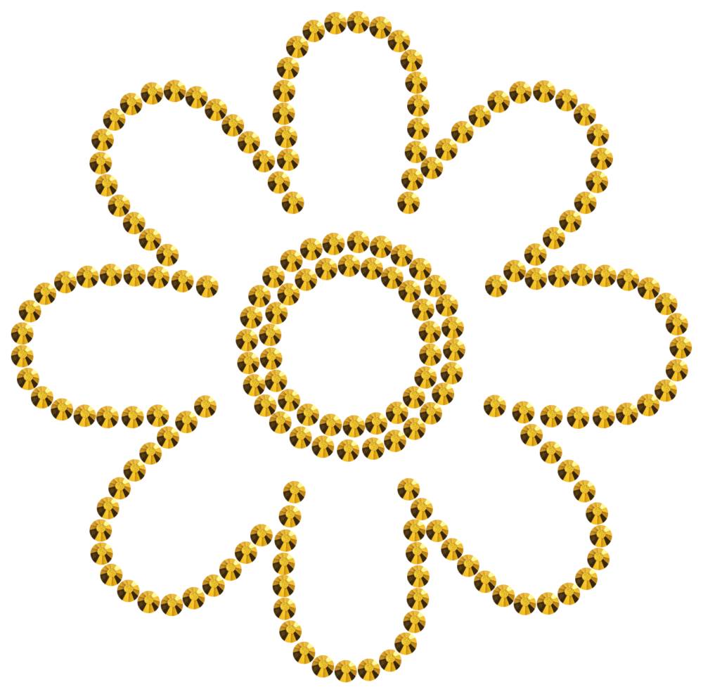 Трафарет Ромашка — RHT_FLOWER2_SS16_GOLD