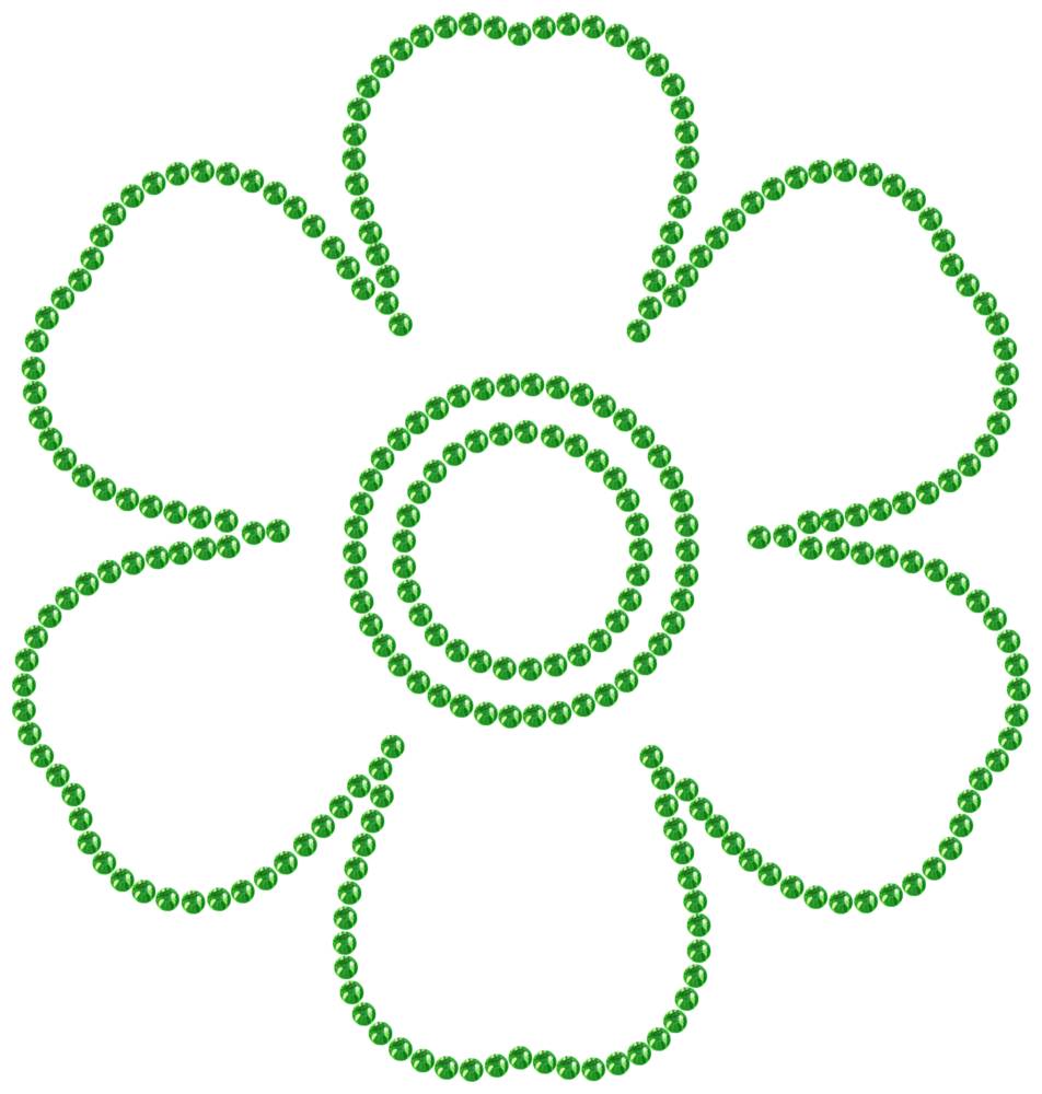 Трафарет Незабудка — RHT_FLOWER3_SS10_LT_PERIDOT