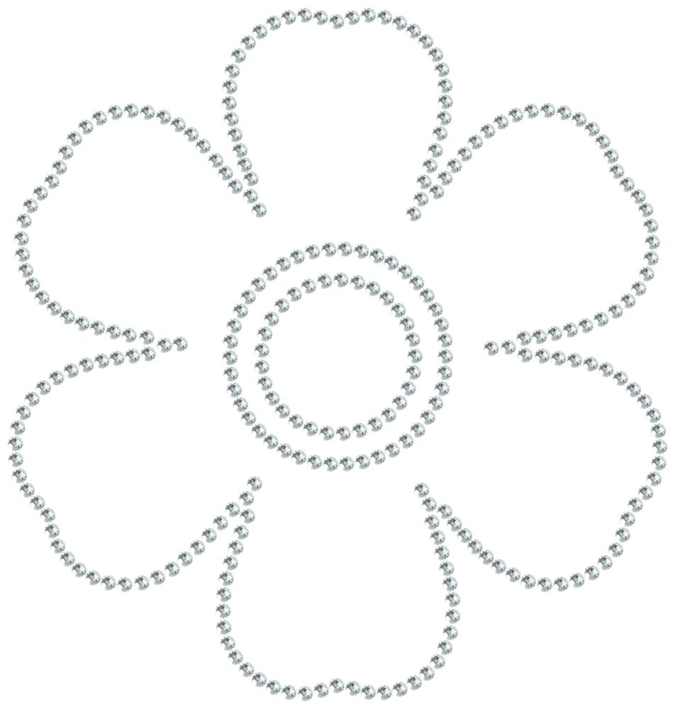 Трафарет Незабудка — RHT_FLOWER3_SS16_CRYSTAL_CLEAR