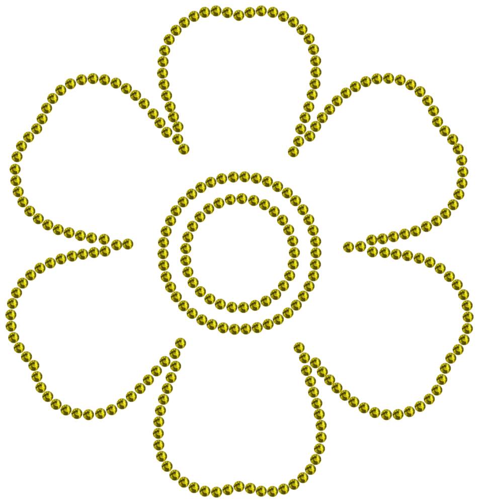 Трафарет Незабудка — RHT_FLOWER3_SS16_OLIVE