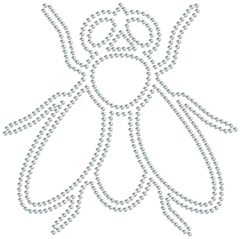 Трафарет Муха — RHT_FLY1_SS10_CRYSTAL_CLEAR