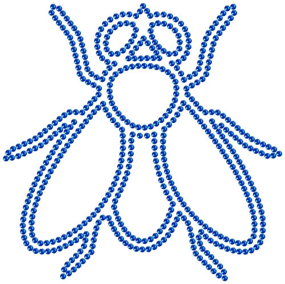 Трафарет Муха — RHT_FLY1_SS10_SAPPHIRE