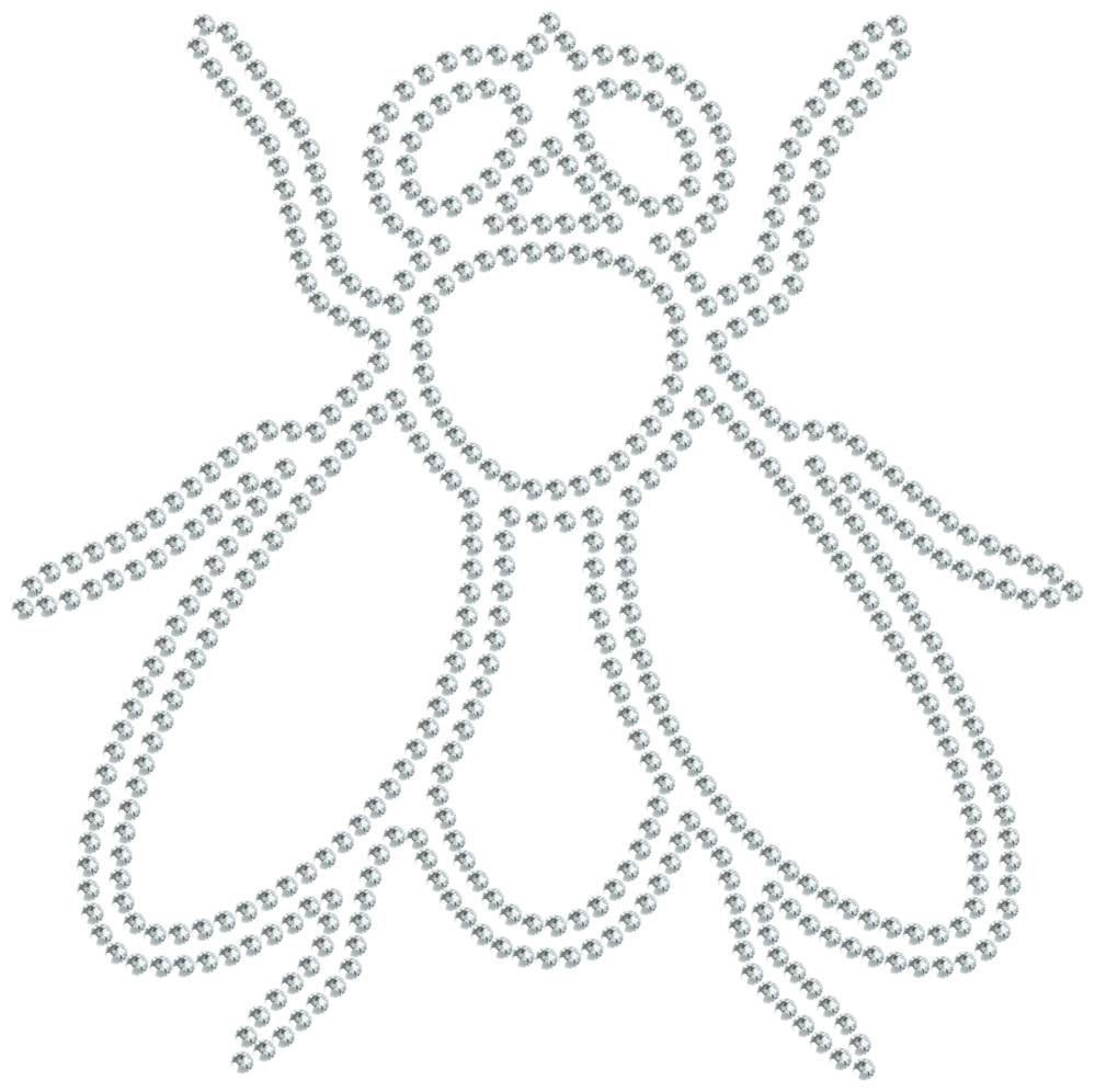Трафарет Муха — RHT_FLY1_SS12_CRYSTAL_CLEAR