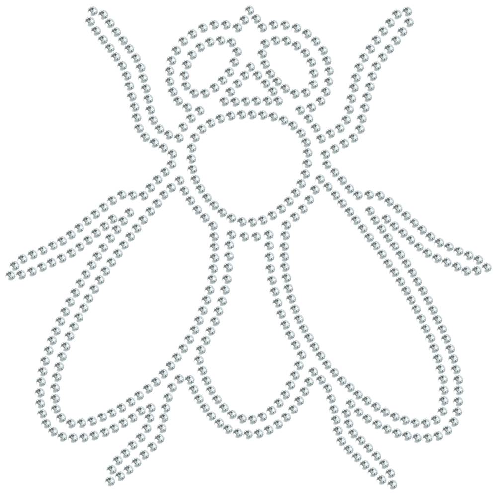 Трафарет Муха — RHT_FLY1_SS6_CRYSTAL_CLEAR