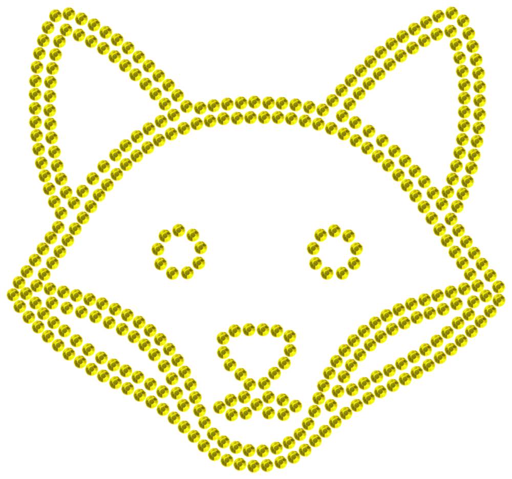 Трафарет Лиса — RHT_FOX1_SS10_CITRINE