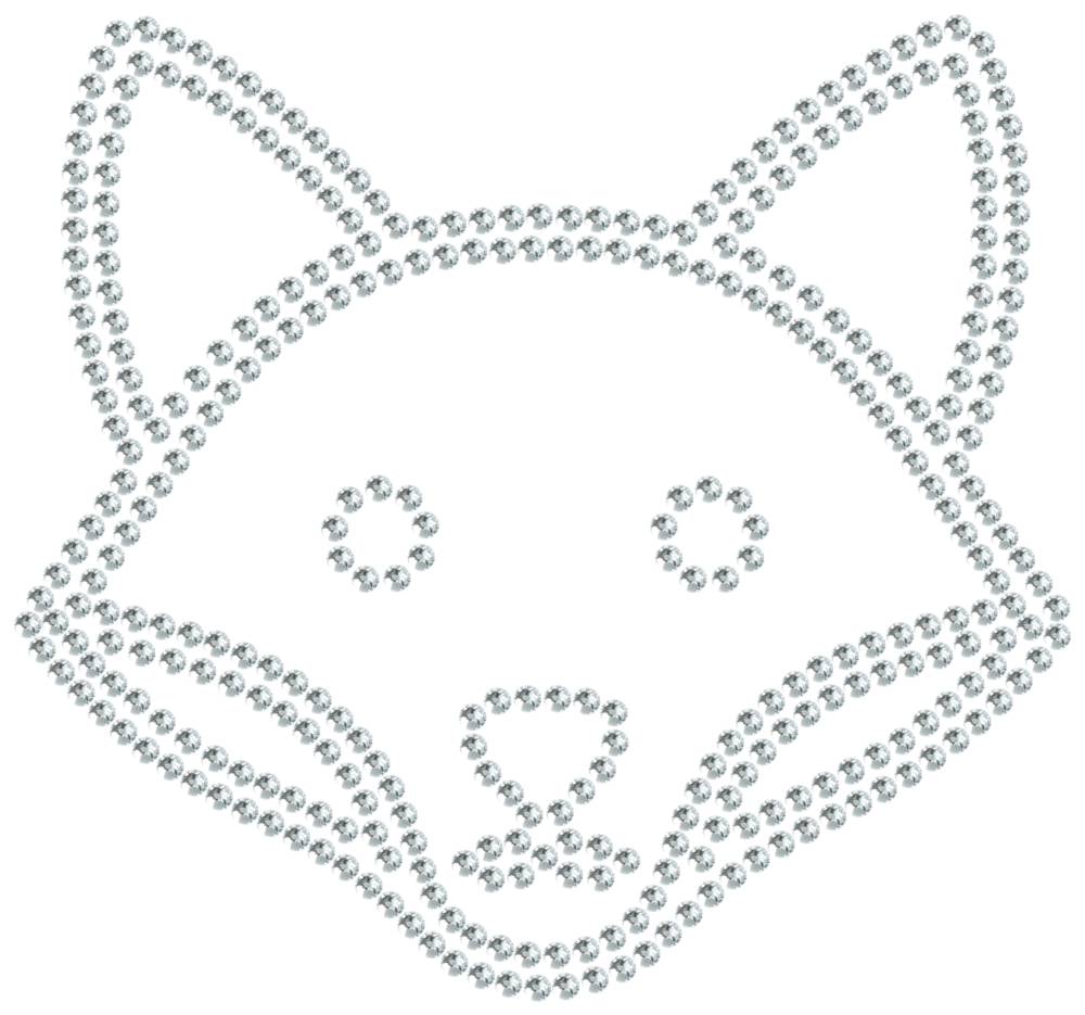 Трафарет Лиса — RHT_FOX1_SS10_CRYSTAL_CLEAR