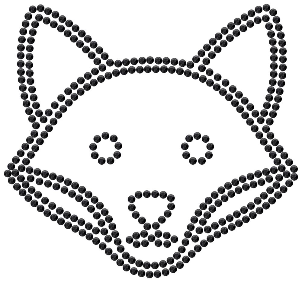 Трафарет Лиса — RHT_FOX1_SS10_JET_BLACK