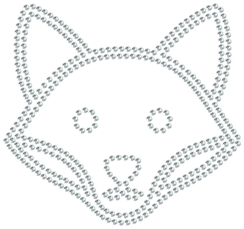 Трафарет Лиса — RHT_FOX1_SS12_CRYSTAL_CLEAR