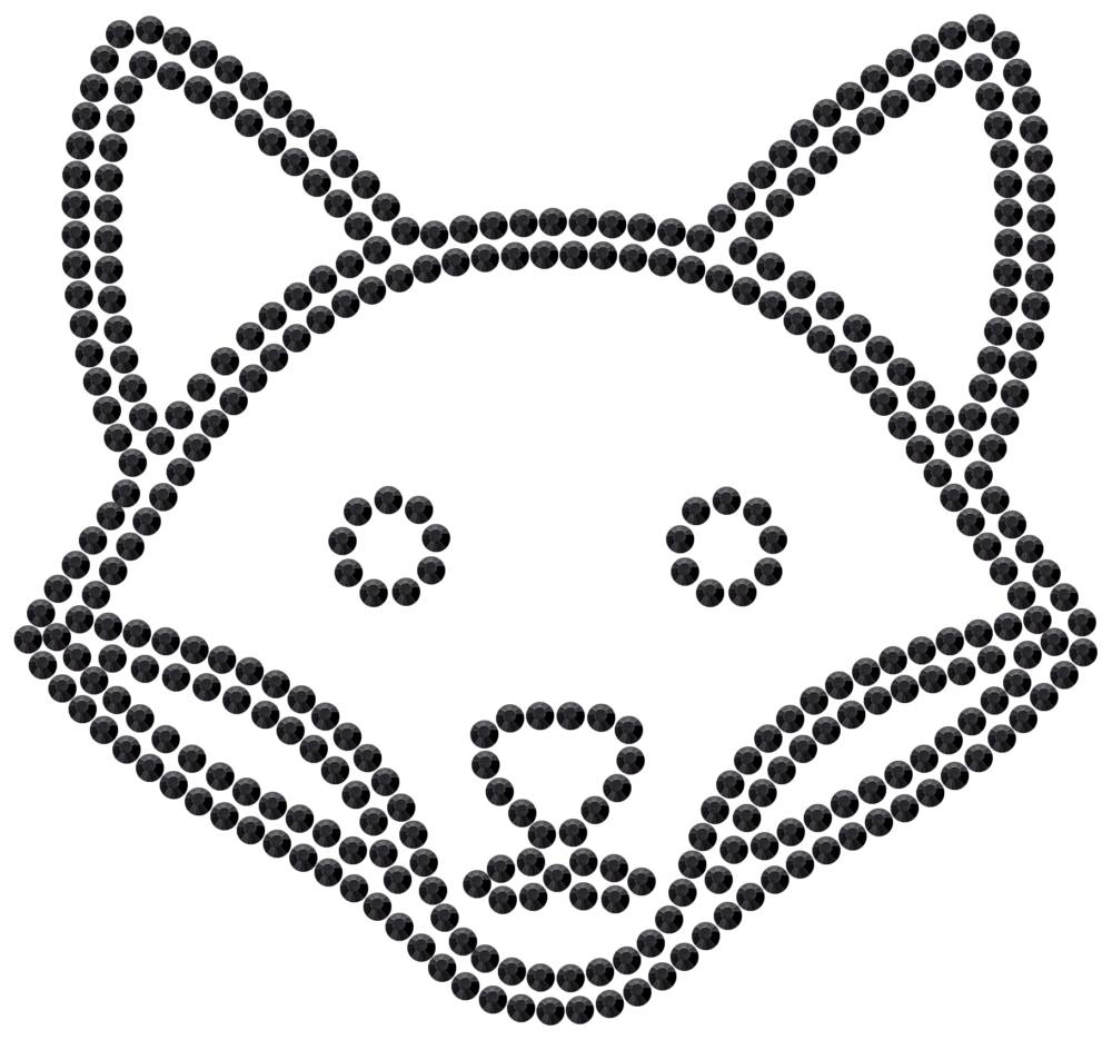 Трафарет Лиса — RHT_FOX1_SS16_JET_BLACK