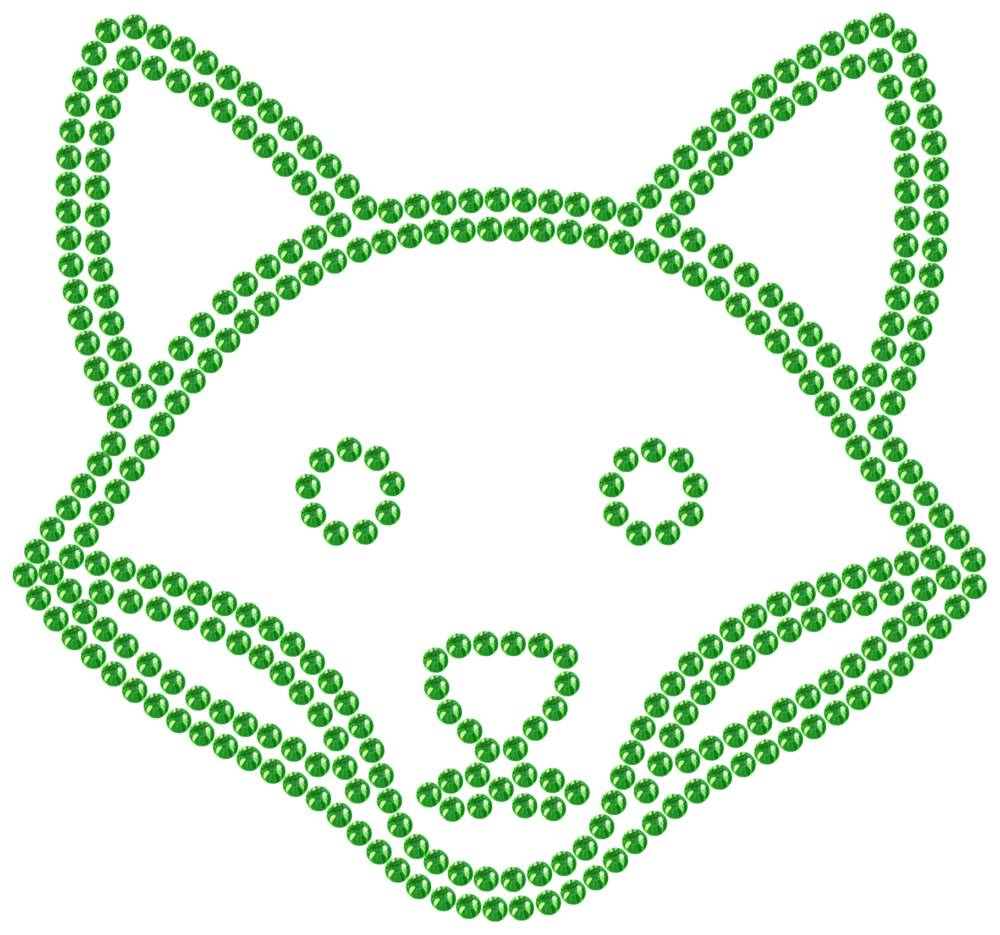 Трафарет Лиса — RHT_FOX1_SS16_LT_PERIDOT