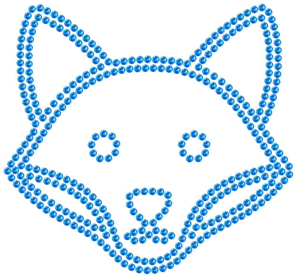 Трафарет Лиса — RHT_FOX1_SS16_LT_SAPPHIRE