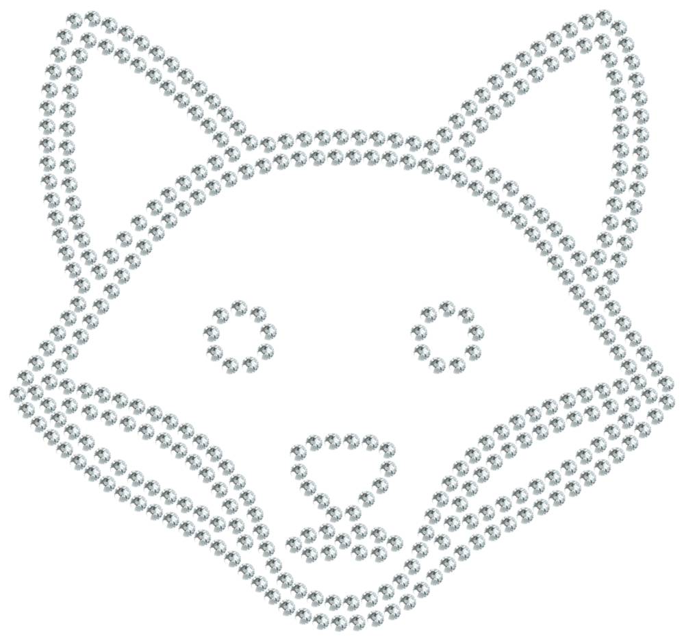 Трафарет Лиса — RHT_FOX1_SS20_CRYSTAL_CLEAR