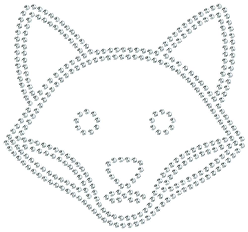 Трафарет Лиса — RHT_FOX1_SS6_CRYSTAL_CLEAR