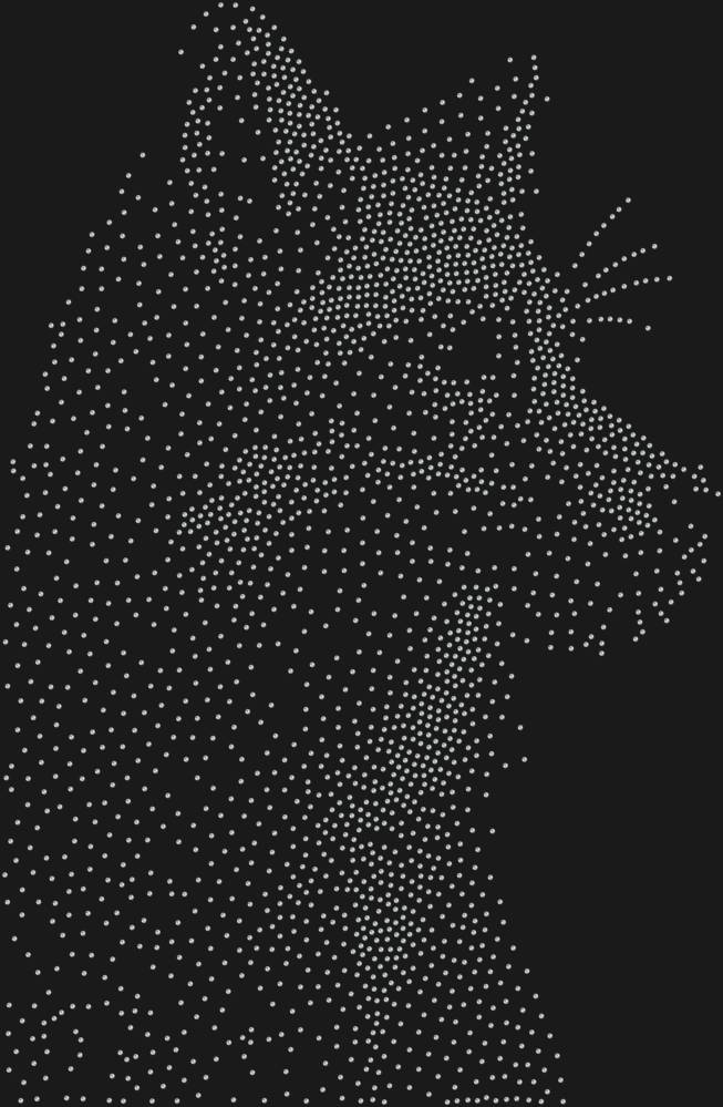 Трафарет Лисица — RHT_FOX2_SS10_CRYSTAL_CLEAR