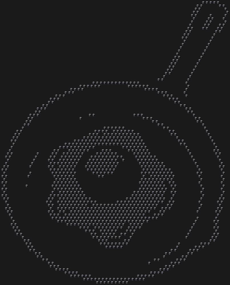 Трафарет Яичница — RHT_FRIEDEGGS1_SS16_JET_BLACK