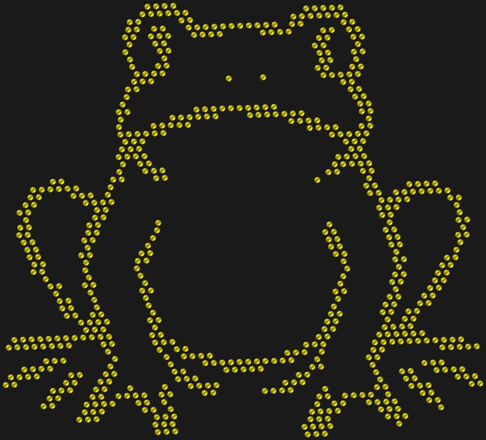 Трафарет Лягушка — RHT_FROG1_SS10_CITRINE
