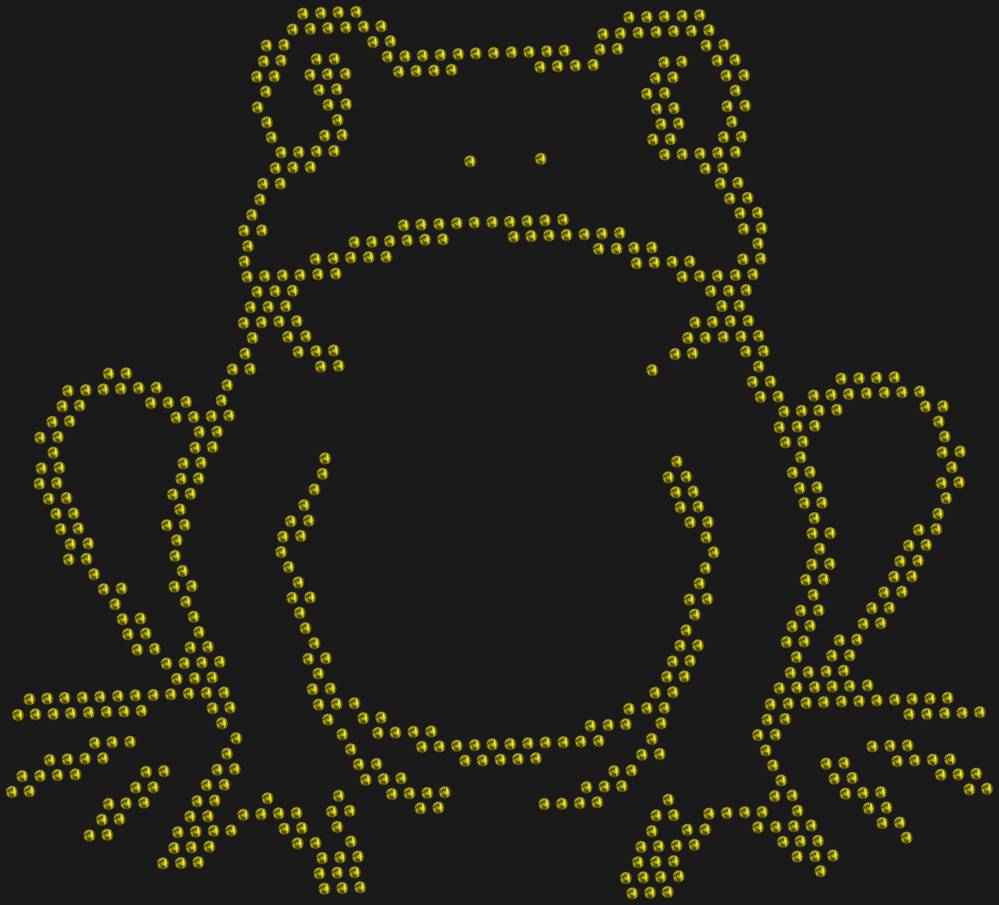 Трафарет Лягушка — RHT_FROG1_SS10_OLIVE