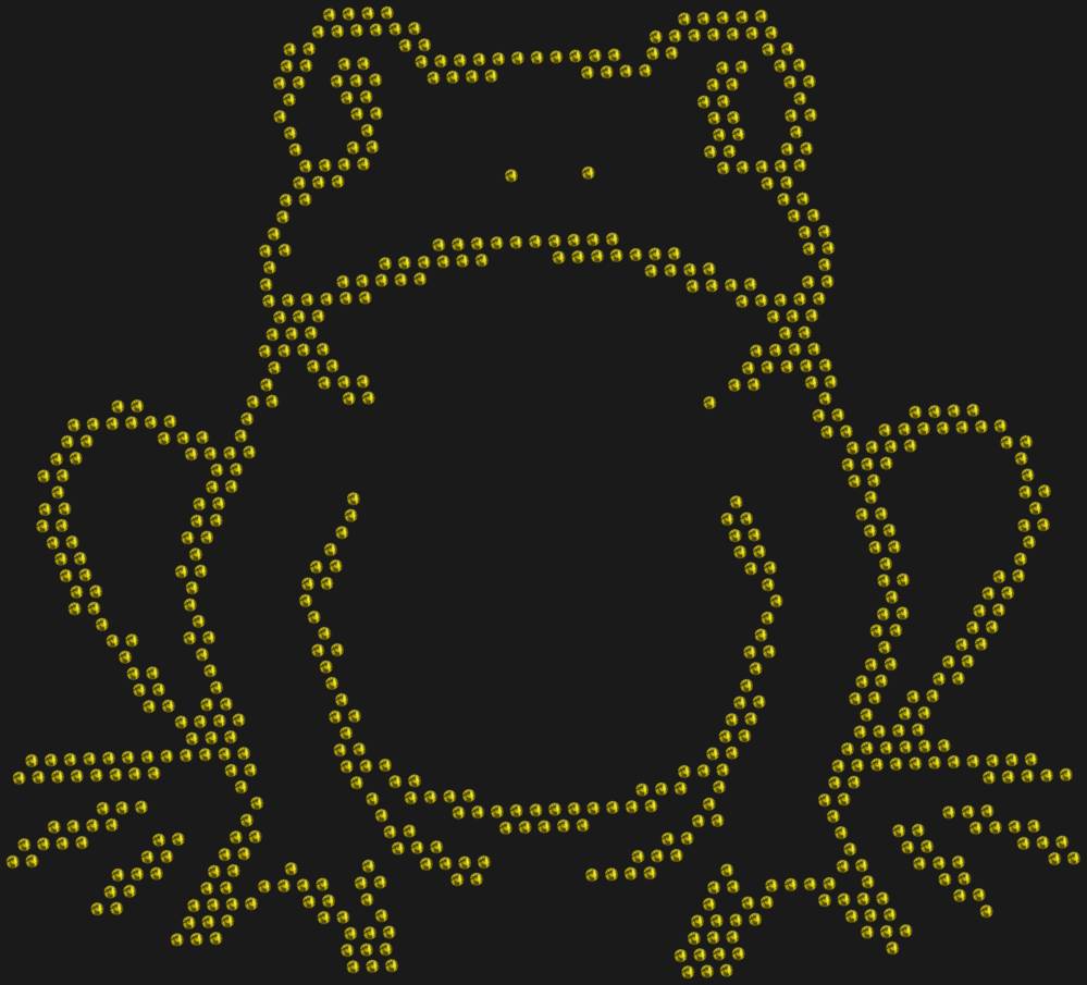 Трафарет Лягушка — RHT_FROG1_SS16_OLIVE
