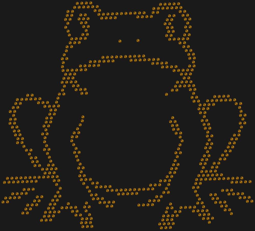 Трафарет Лягушка — RHT_FROG1_SS16_TOPAZ