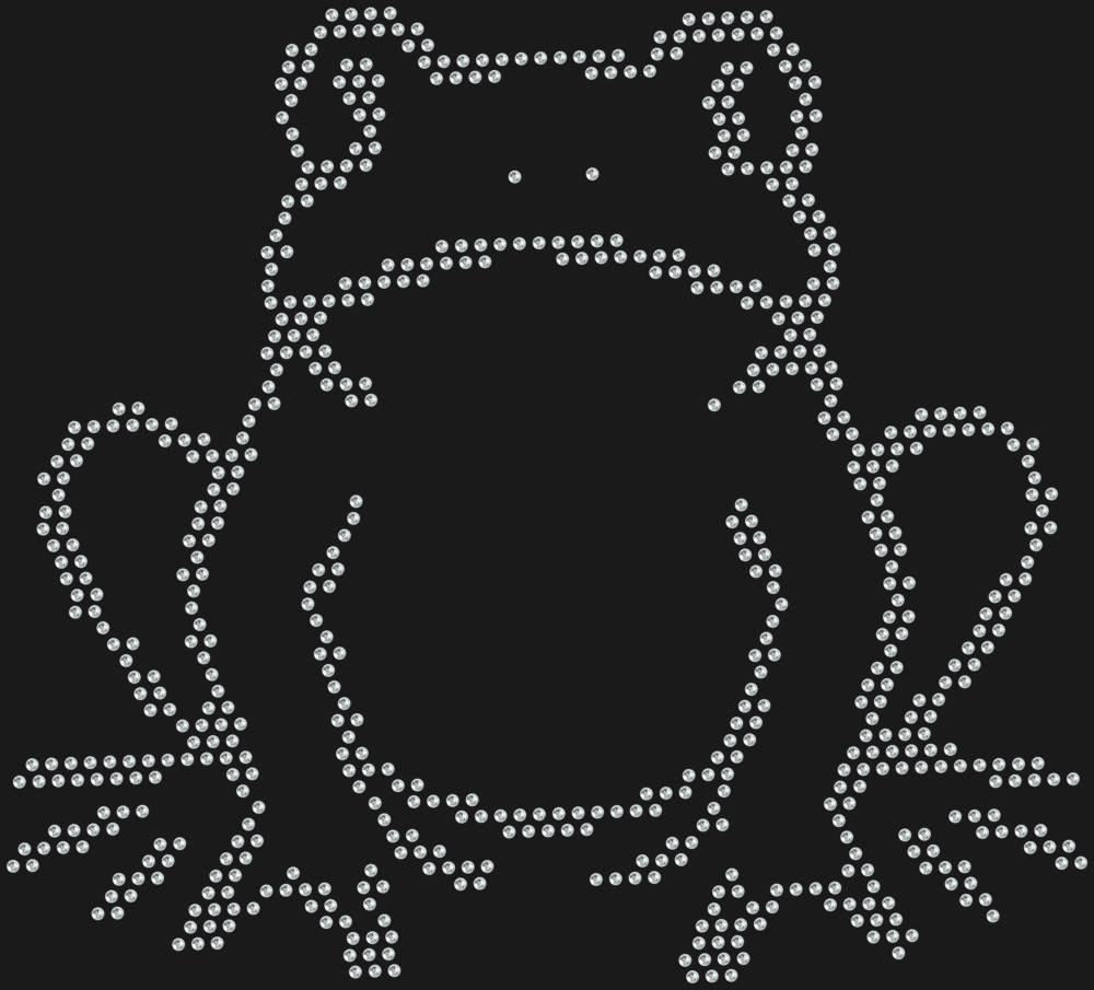 Трафарет Лягушка — RHT_FROG1_SS20_CRYSTAL_CLEAR