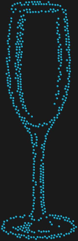Трафарет Высокий бокал — RHT_GLASS1_SS16_AQUAMARINE